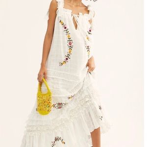 Xs charm your way maxi dress free people